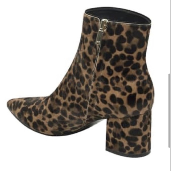 Marc Fisher LTD Animal print Jarli Genuine Calf Hair Bootie - Picture 3 of 7